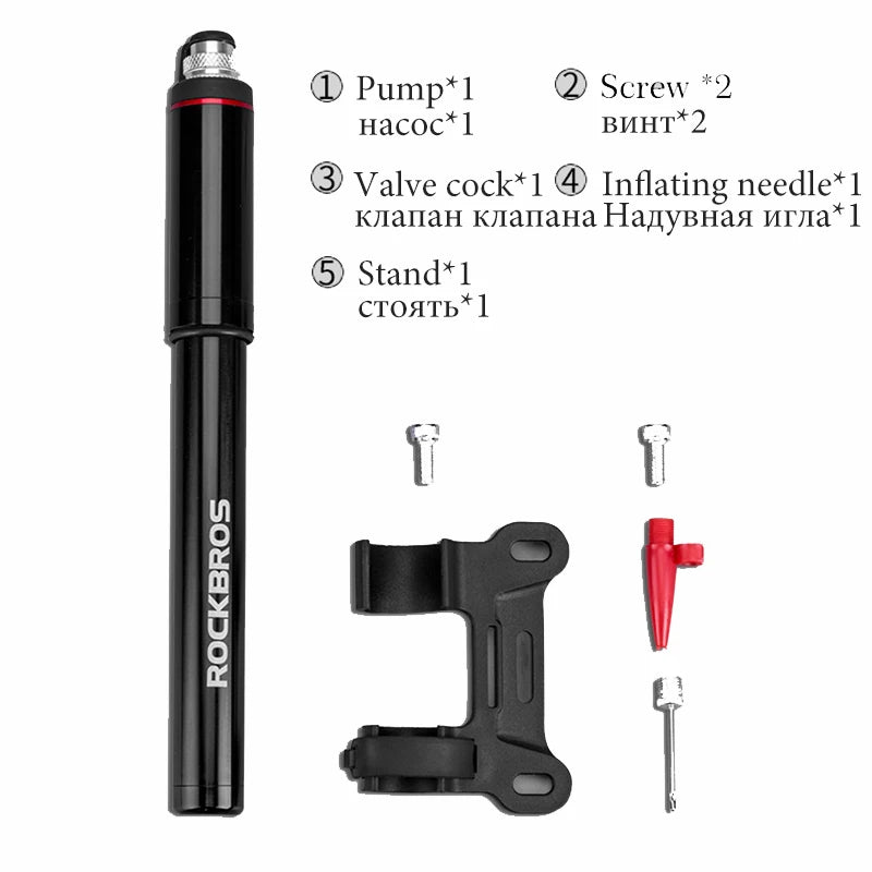 ROCKBROS Bike Bicycle Pump