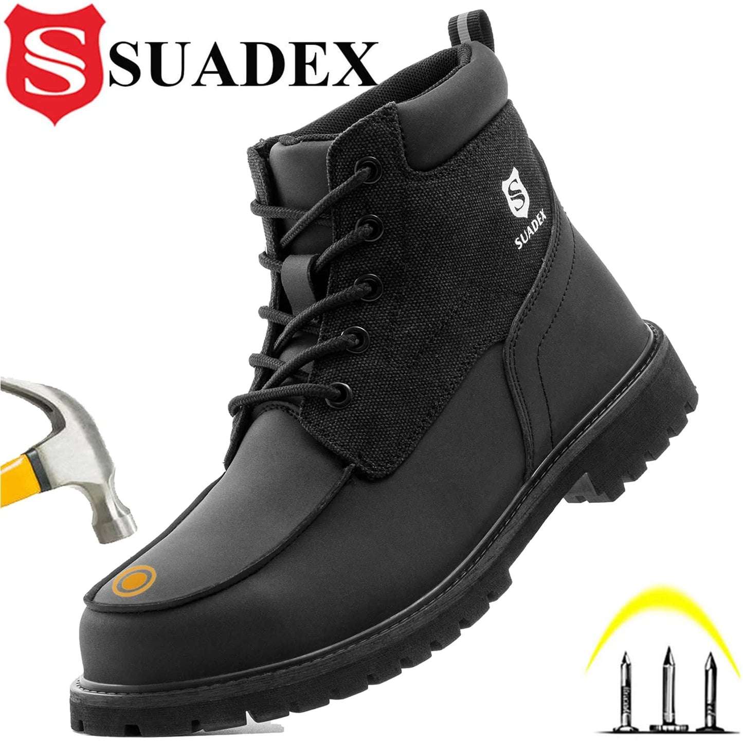 SUADEX Steel Toe Men's Boots