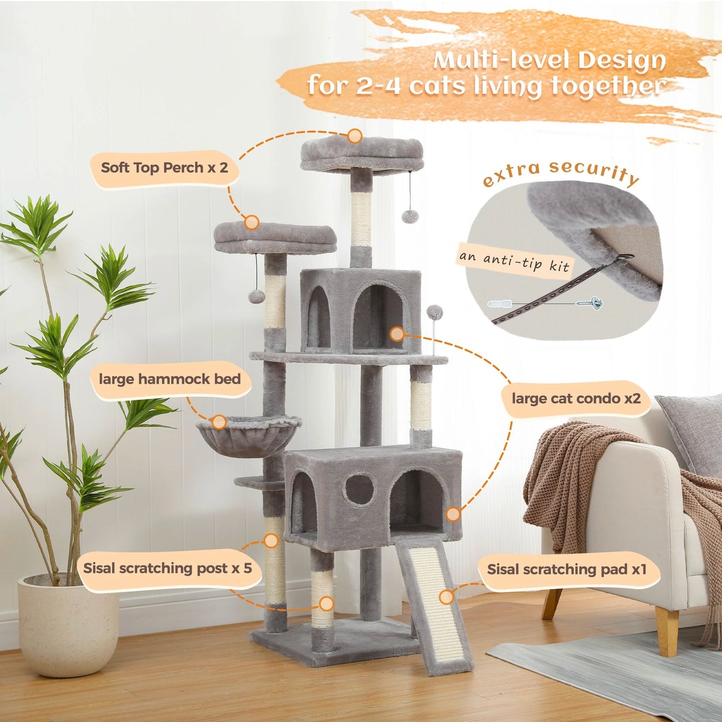 Cat Tree Tower