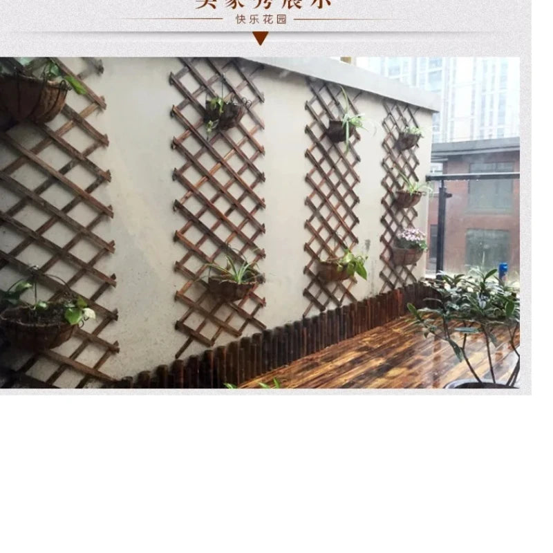 Expanding Wooden Garden Wall Panel