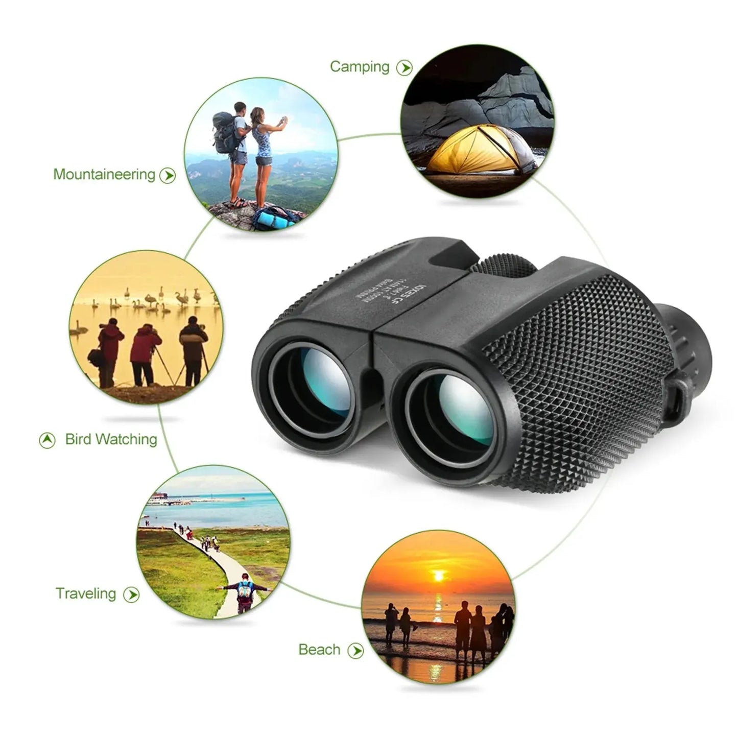 Mini Binoculars 10X25 HD