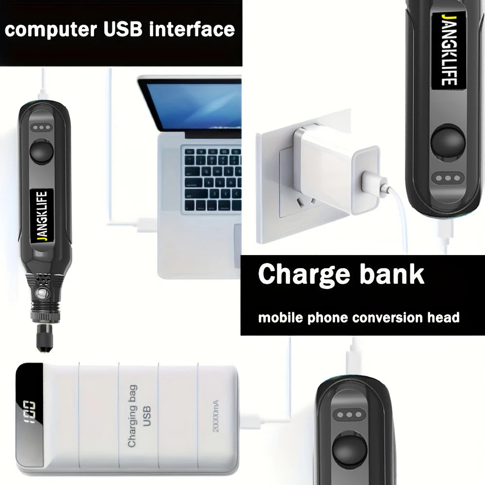 USB Cordless Rotary Tool Kit