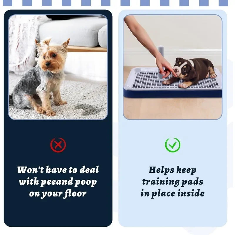 Dog Potty Training Tray