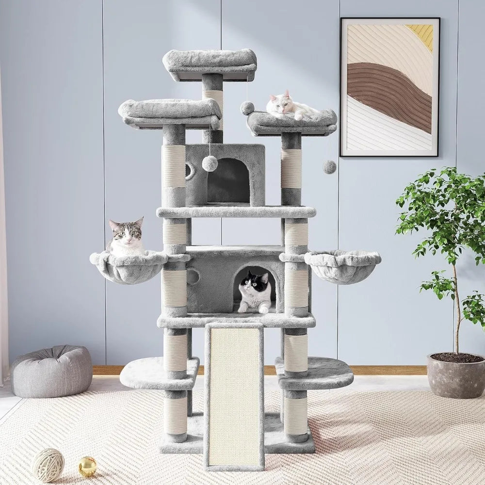 Multi-Level Cat Tree House