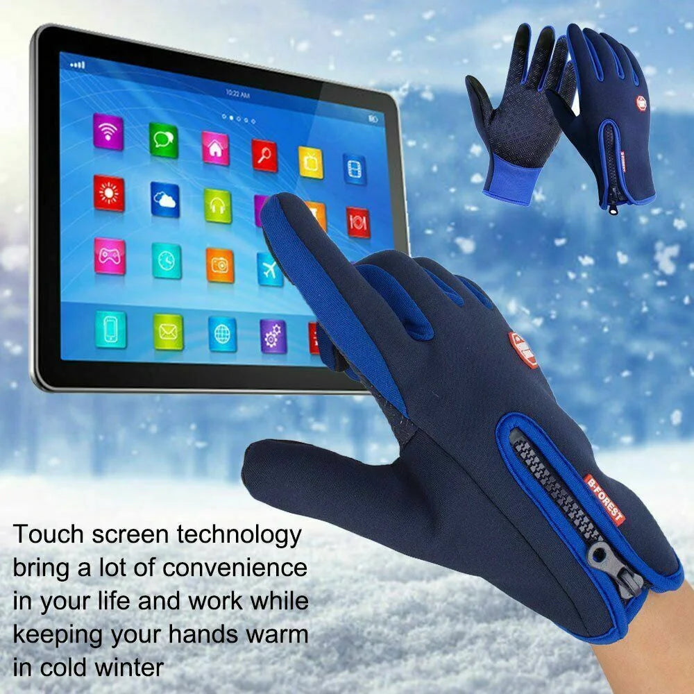 Winter Gloves for Men Women Warm Waterproof