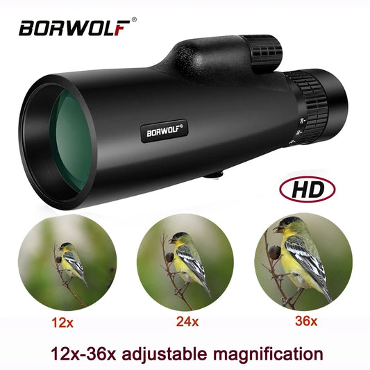 Borwolf 12-36X50  Telescope