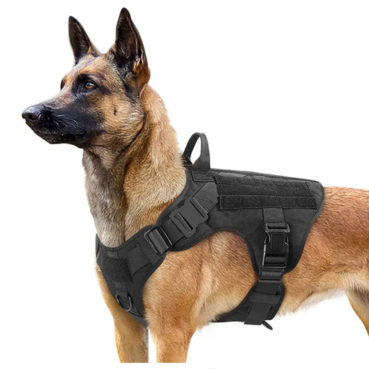 Dog Harness Military Pet