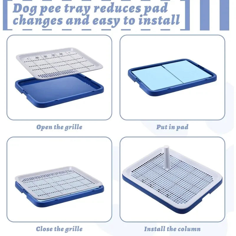 Dog Potty Training Tray