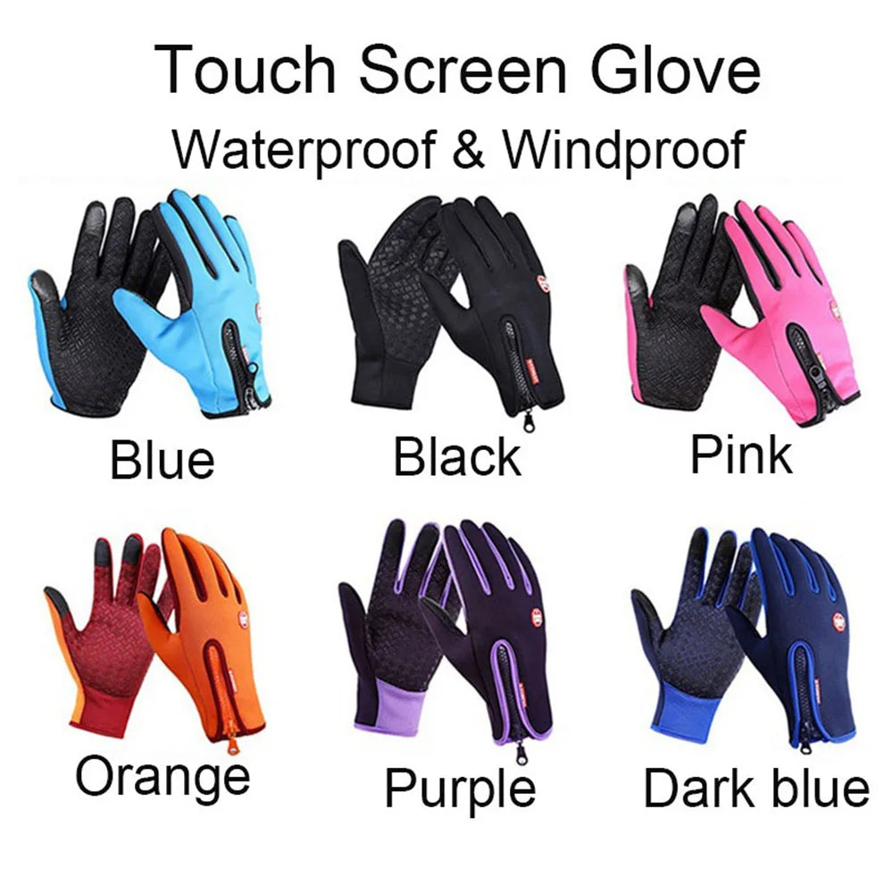 Winter Gloves for Men Women Warm Waterproof