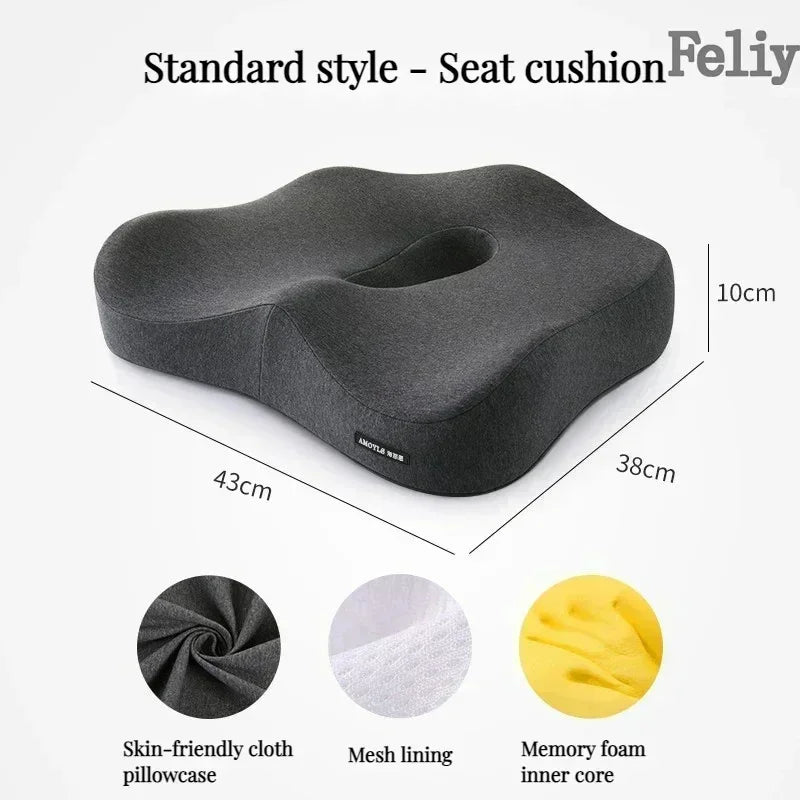 Memory Foam Office Chair Cushion