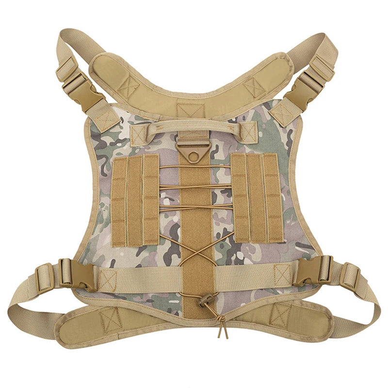 Dog Harness Military Pet