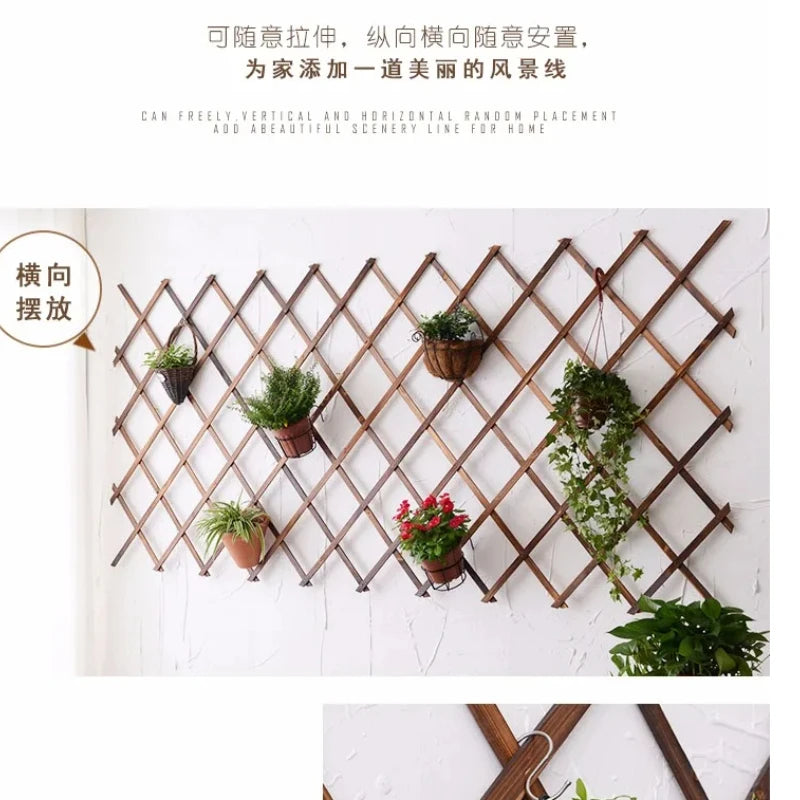 Expanding Wooden Garden Wall Panel