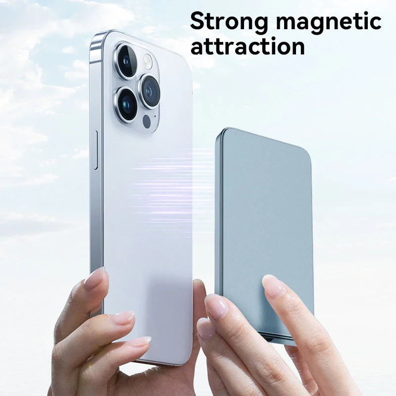 Thin Wireless Power Bank Magnetic