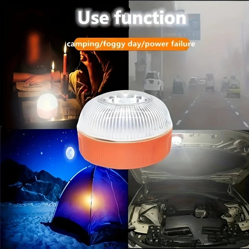 Led Car Emergency Light Flashlight