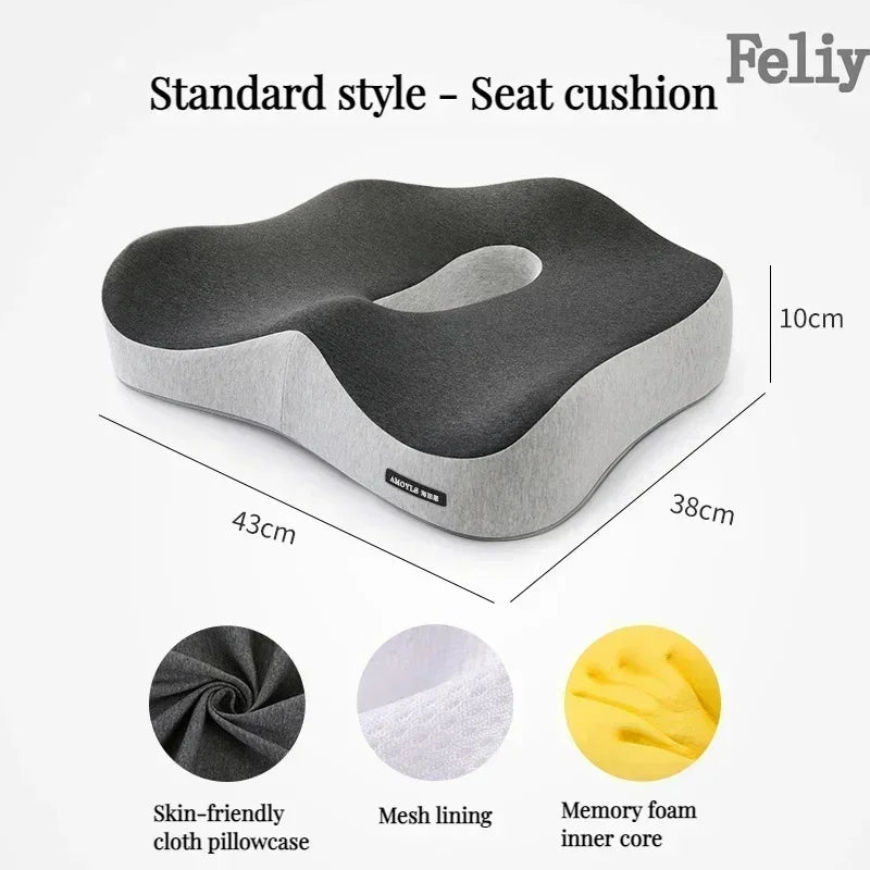 Memory Foam Office Chair Cushion